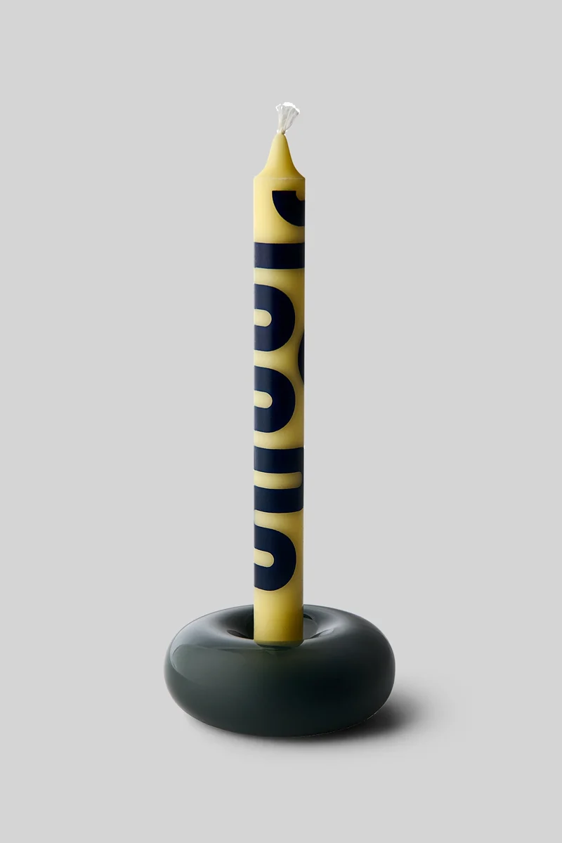 CANDLES YELLOW/BLUE