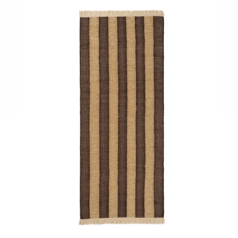 Outdoor Teppich Ives Chocolate 80x200 - ferm LIVING