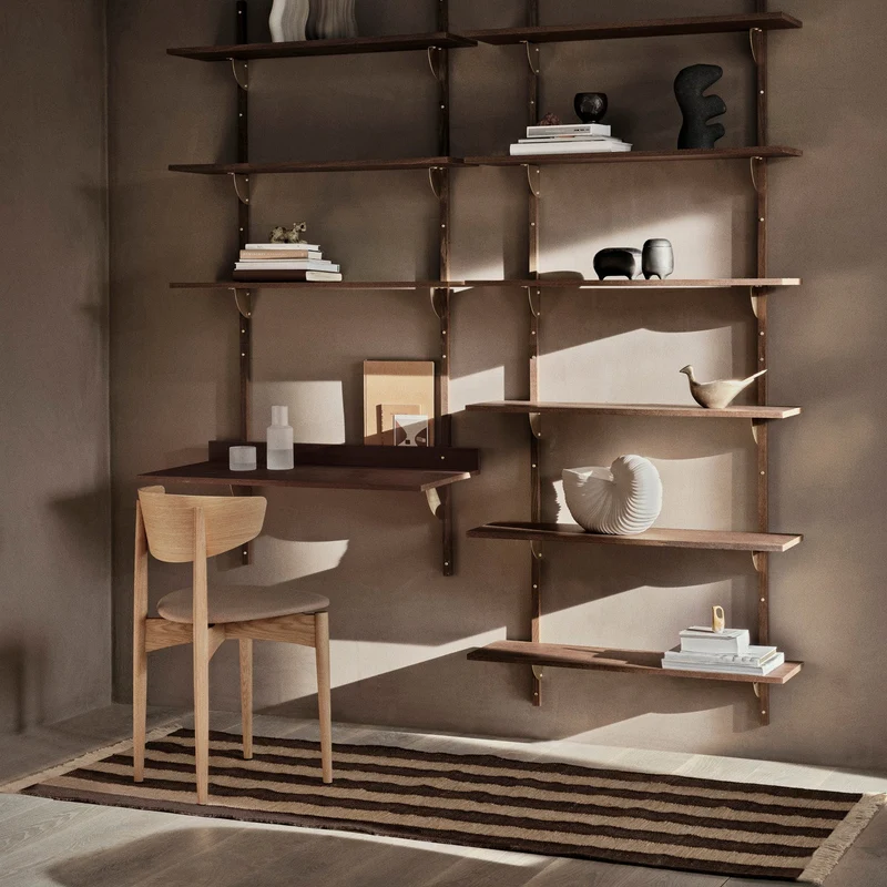 Outdoor Teppich Ives Chocolate 80x200 - ferm LIVING