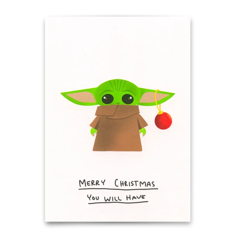 Postkarte "Merry Christmas you will have" | Lustige Karte zu Weihnachten