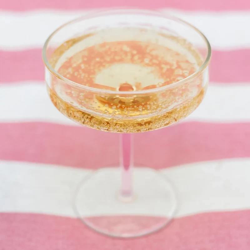 Champagnergläser rosa 2er Set – ONA Fizz Coupe