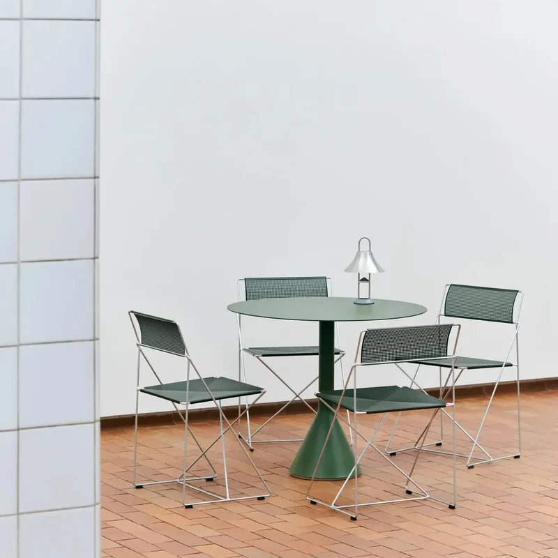 HAY X-Line Chair – Galvanisiert
