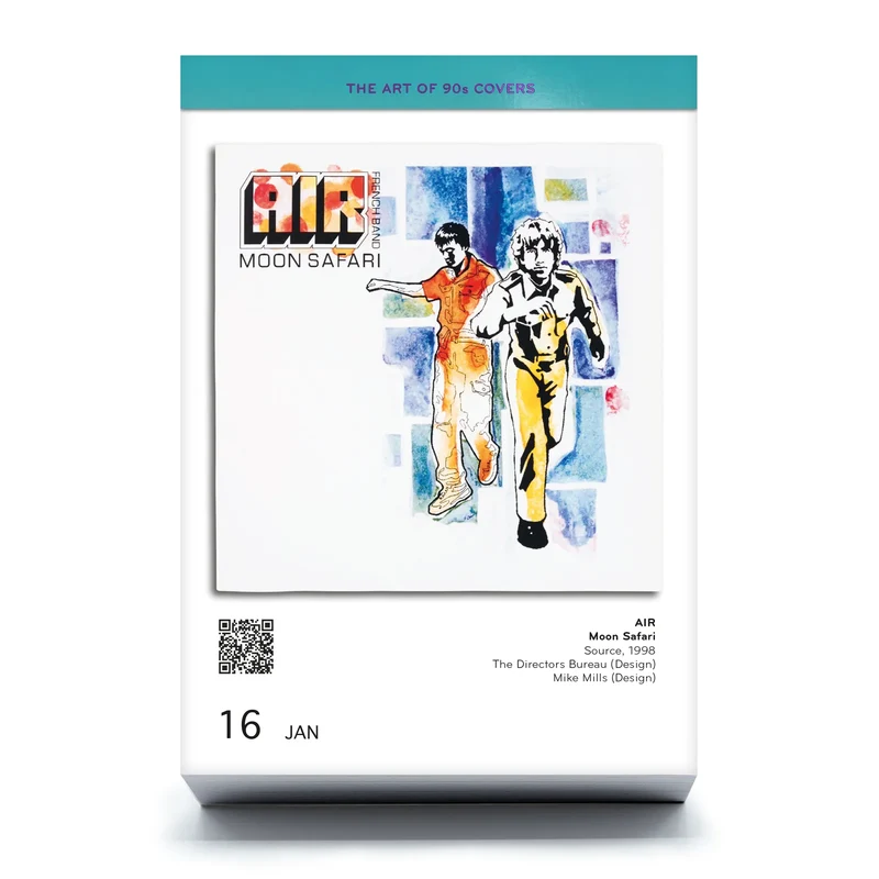 Abreißkalender “The Art of 90s Covers” | Kultige Cover | Seltmann Publishers