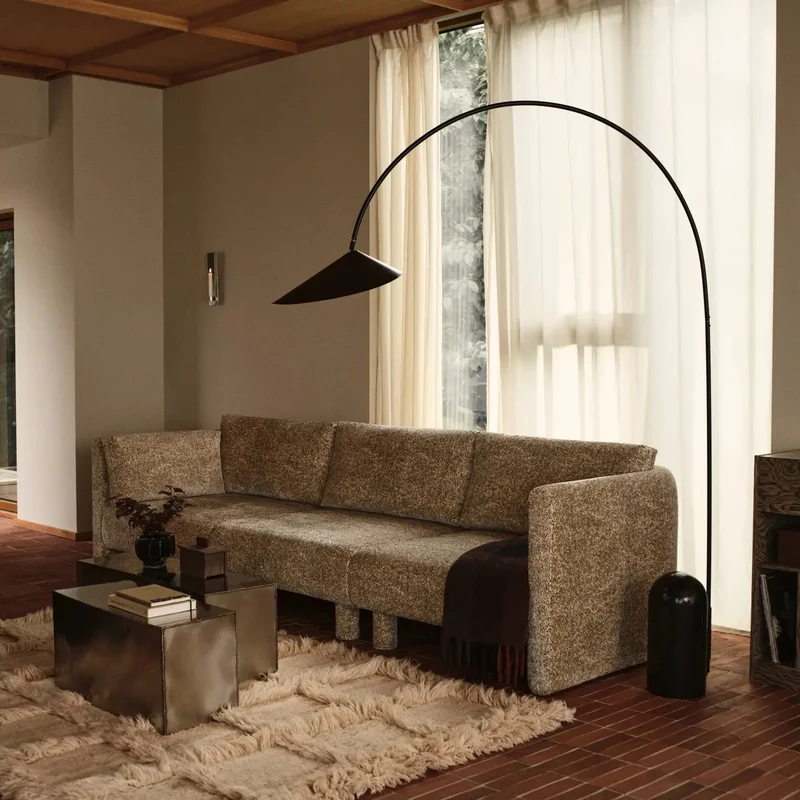 Ferra Couchtisch 2er-Set Edelstahl - ferm LIVING