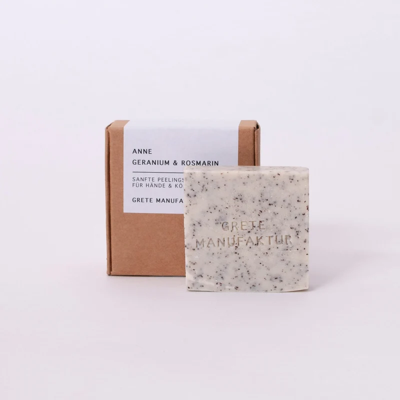 Seife Grete Manufaktur Anne (Geranium/Rosmarin)