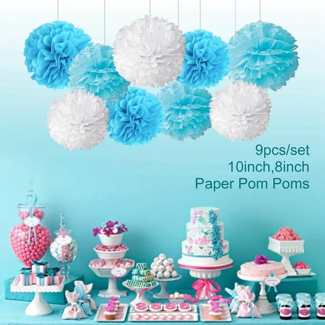 QIFU My First Birthday Blue Party Decoration Foil Balloons Baby Boy I AM ONE 1st Birthday Party Decorations Kids It's a Boy