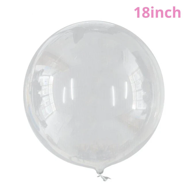 JOY-ENLIFE 3m Led String Lights With 18inch Transparent PVC Helium Balloon Christmas Wedding Party Decor Birthday Party Supplies