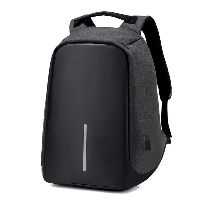 ASFULL USB Charge Organizador Anti Theft Backpack Men Travel Security Waterproof School Bags for College Teenage Laptop Backpack