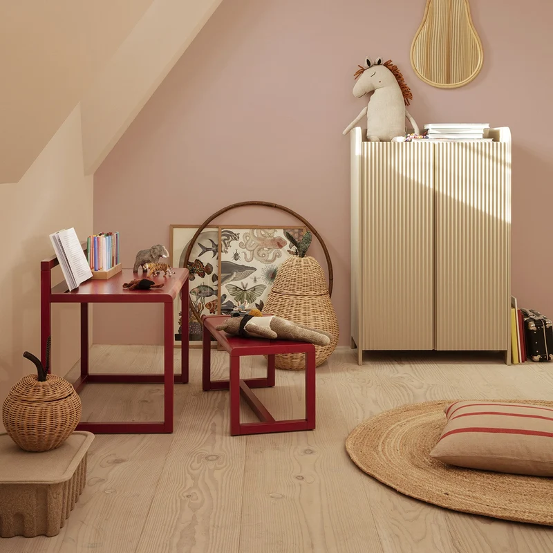 Sitzbank für Kinder Little Architect Rot - ferm LIVING