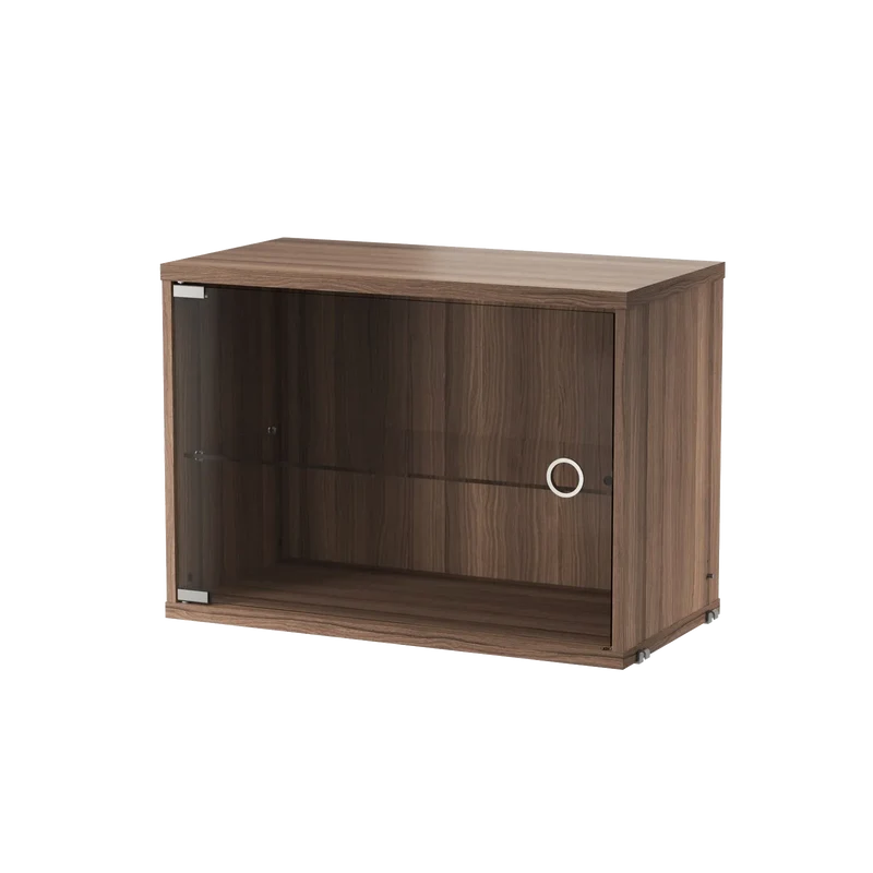String Vitrine / Hängevitrine mit Glastüren - String Furniture