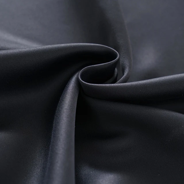 Modern blackout curtains for living room bedroom curtains for window treatment drapes black finished blackout curtains 1 panel