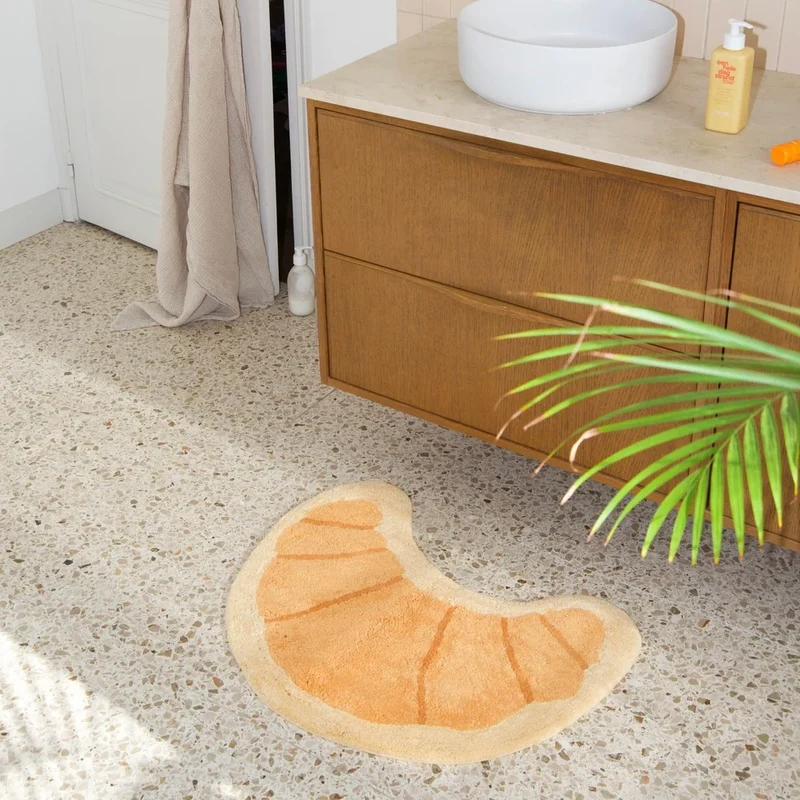 Badematte “Croissant” | Verspieltes Design | L’expressionist