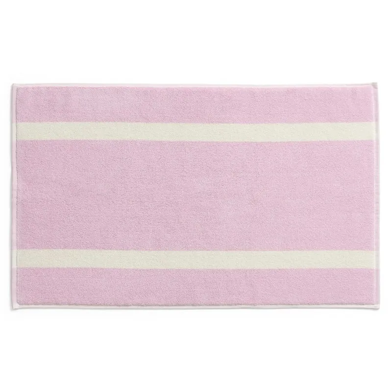 Badematte „Stripe Cool Pink“ 50x80cm | Farbige Akzente | HAY