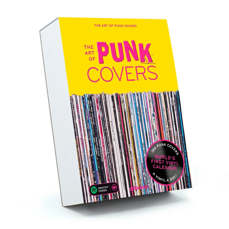 Abreißkalender “Punk Covers Vol. 2” | Tägliche Vinylkunst | Seltmann Publishers