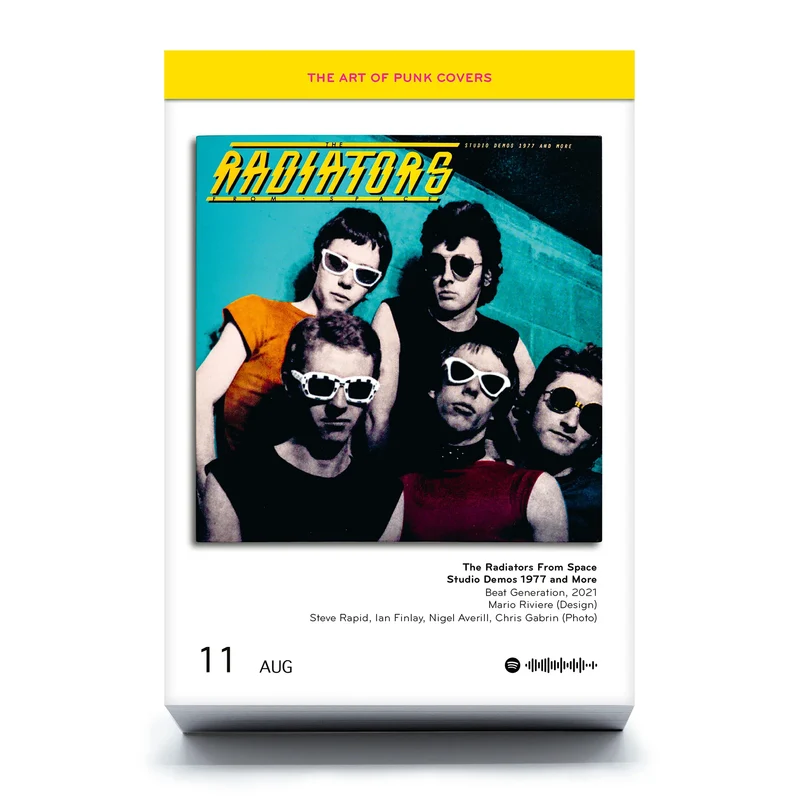 Abreißkalender “Punk Covers Vol. 2” | Tägliche Vinylkunst | Seltmann Publishers