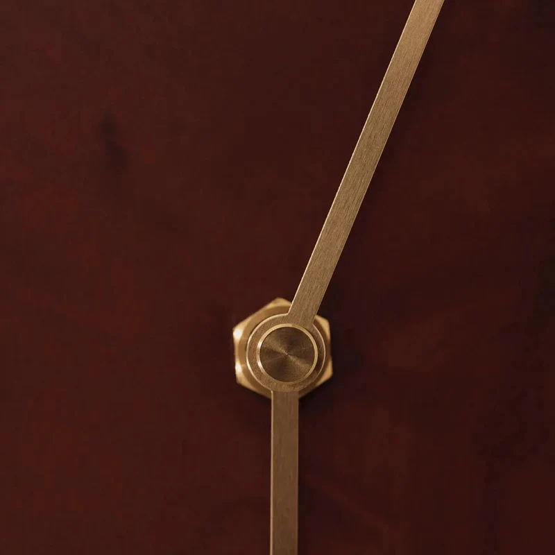 Wanduhr Melt Dark Stained Burl - ferm LIVING