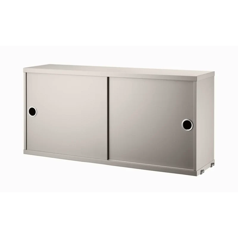 String Schrank mit Schiebetüren - String Furniture