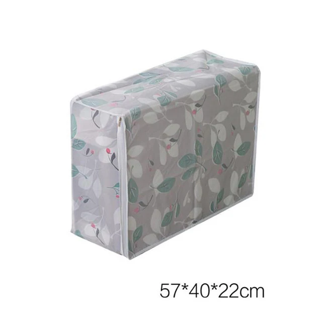 Foldable PEVA Family Save Space Organizador Clothes Divider Organiser Blanket Quilt Organizer Bed Under Closet Storage Bag