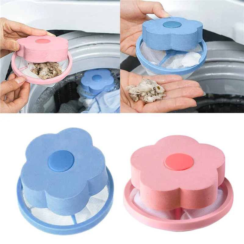 HOT! Filter Bag Mesh Filtering Hair Laundry Removal Device Wool Floating Washer Style Laundry Cleaning Needed Dropshipping #1101