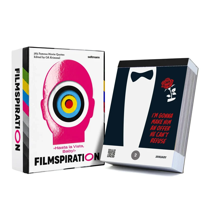 Abreißkalender “Filmspiration” 2027 | Seltmann Publishers