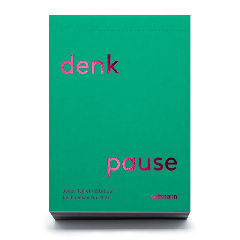 Abreißkalender “Denkpause” 2027 | Tägliche Impulse | Seltmann Publishers