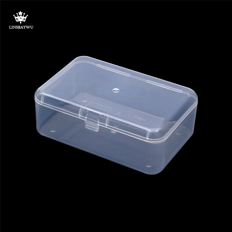 Top selling Transparent Plastic Storage Box Clear Square Multipurpose Display Case Plastic Jewelry Storage Boxes