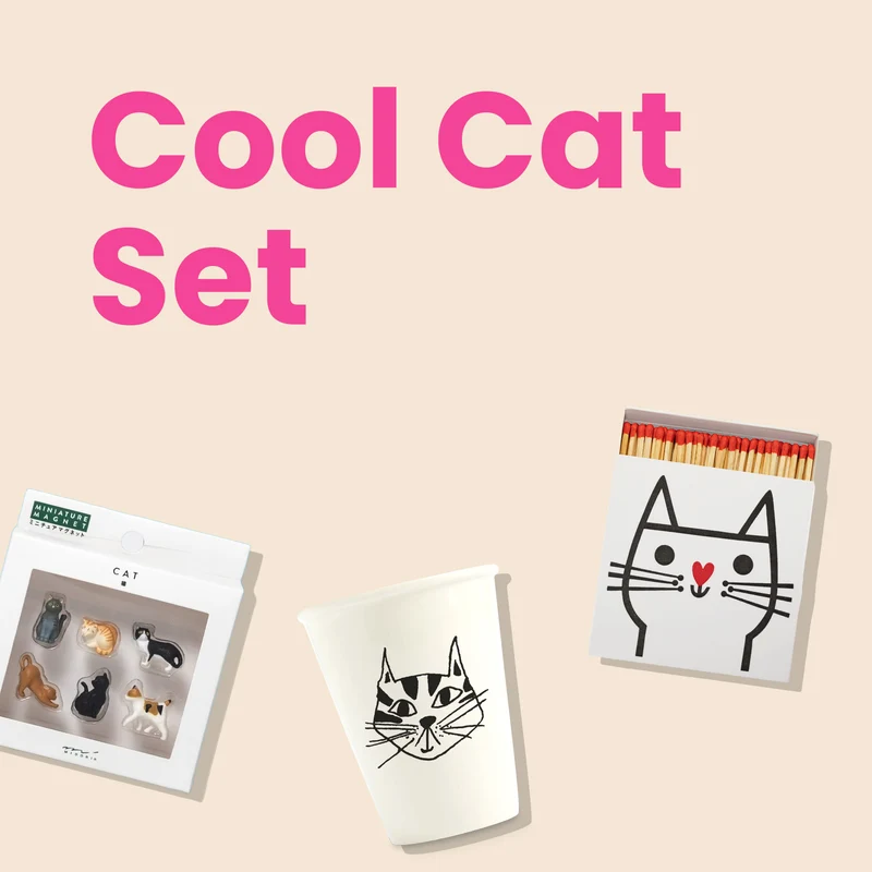 Cool Cat Set | Schöne Dinge für Katzenfreunde