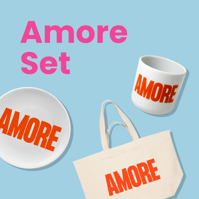 Amore Set | Coole Designpieces für Alltag & Zuhause