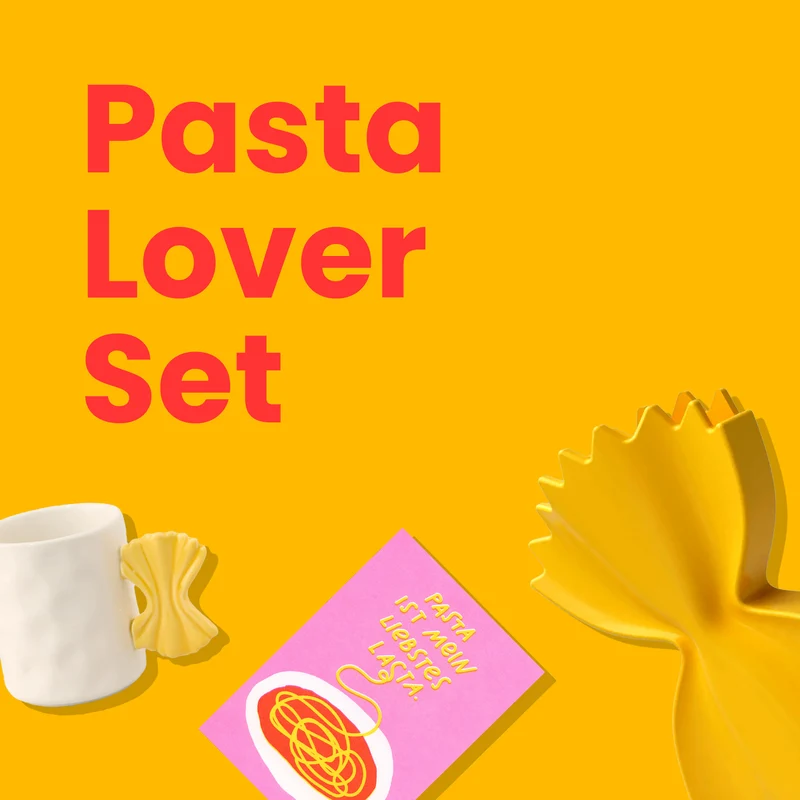 Pasta Lover Set | Stylische Accessoires für Nudelfans