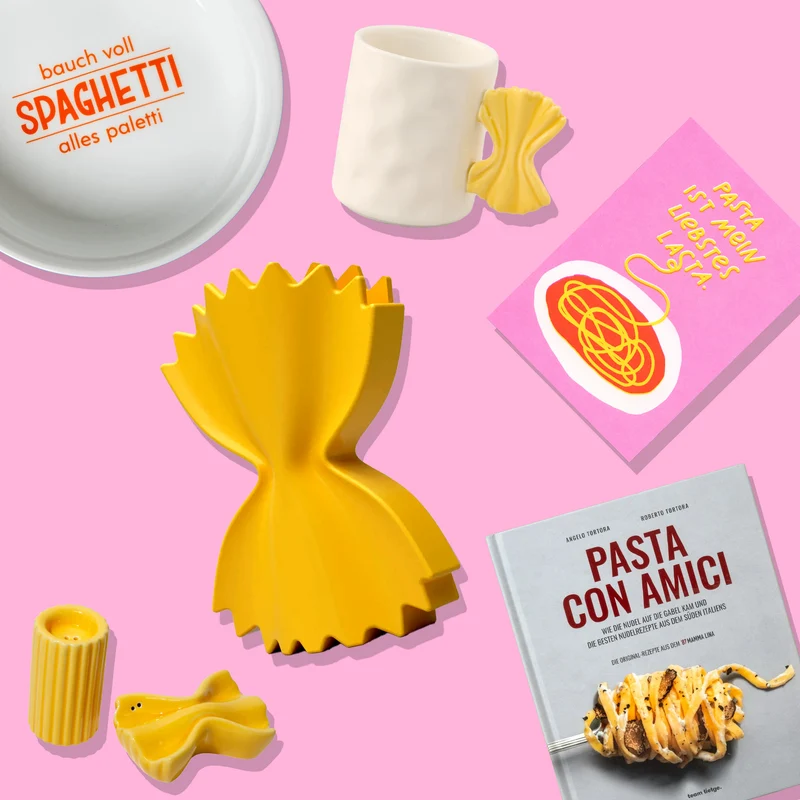 Pasta Lover Set | Stylische Accessoires für Nudelfans