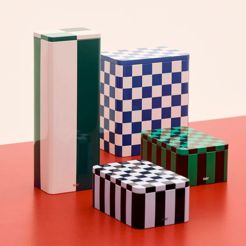 Keksdose Tin Container Small - HAY