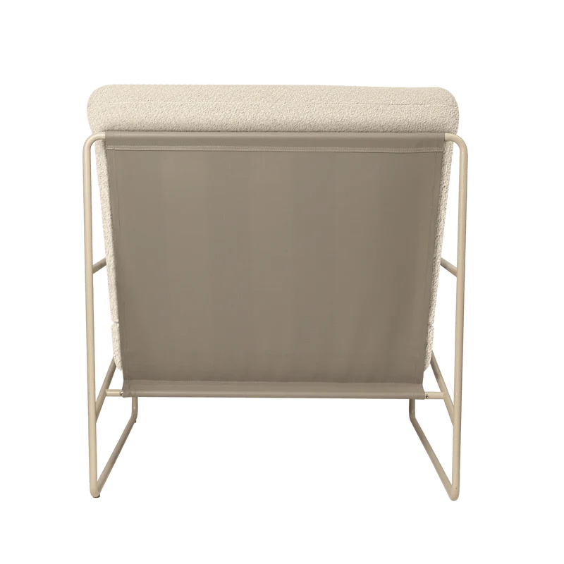 Sessel Desert 1-Sitzer Pure Bouclé/Cashmere Outdoor - ferm LIVING