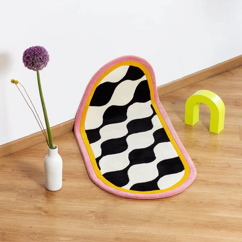 Teppich “Karo” 60 × 130 cm | Design Teppich | Tarta Gelatina