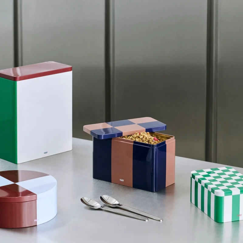 Keksdose Tin Container Medium - HAY
