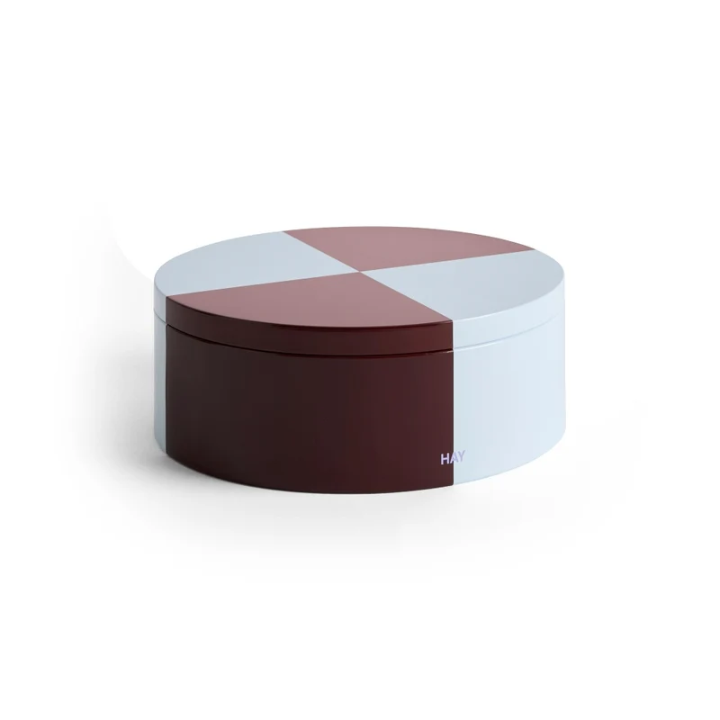 Keksdose Tin Container Round - HAY