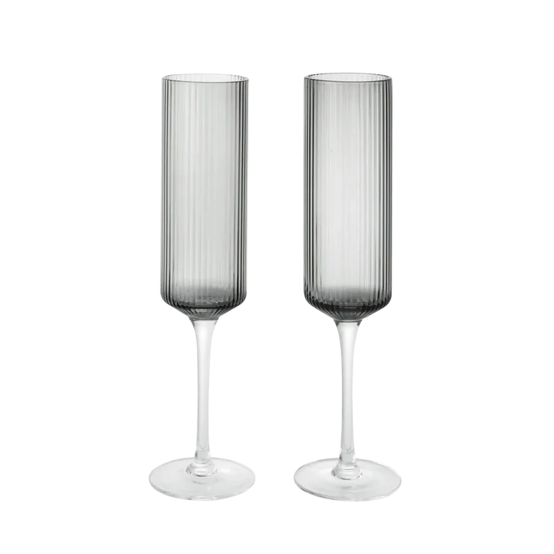 Sektgläser Ripple (2er Set) - ferm LIVING