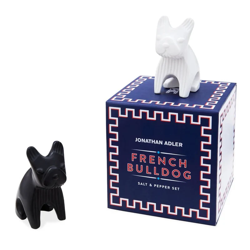 Bulldogge Salz- & Pfefferstreuer-Set - Jonathan Adler