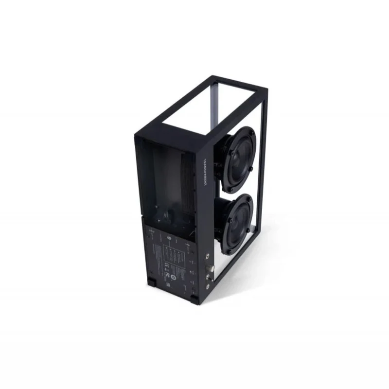 Transparent Speaker Small Schwarz - Bluetooth Lautsprecher Box