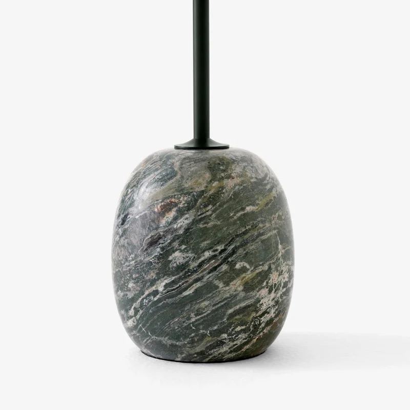Beistelltisch Lato LN9 oval Deep Green/Verde Alpi - &Tradition