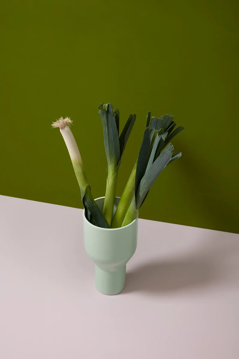 VASE, FLOWERSHADE, MINT