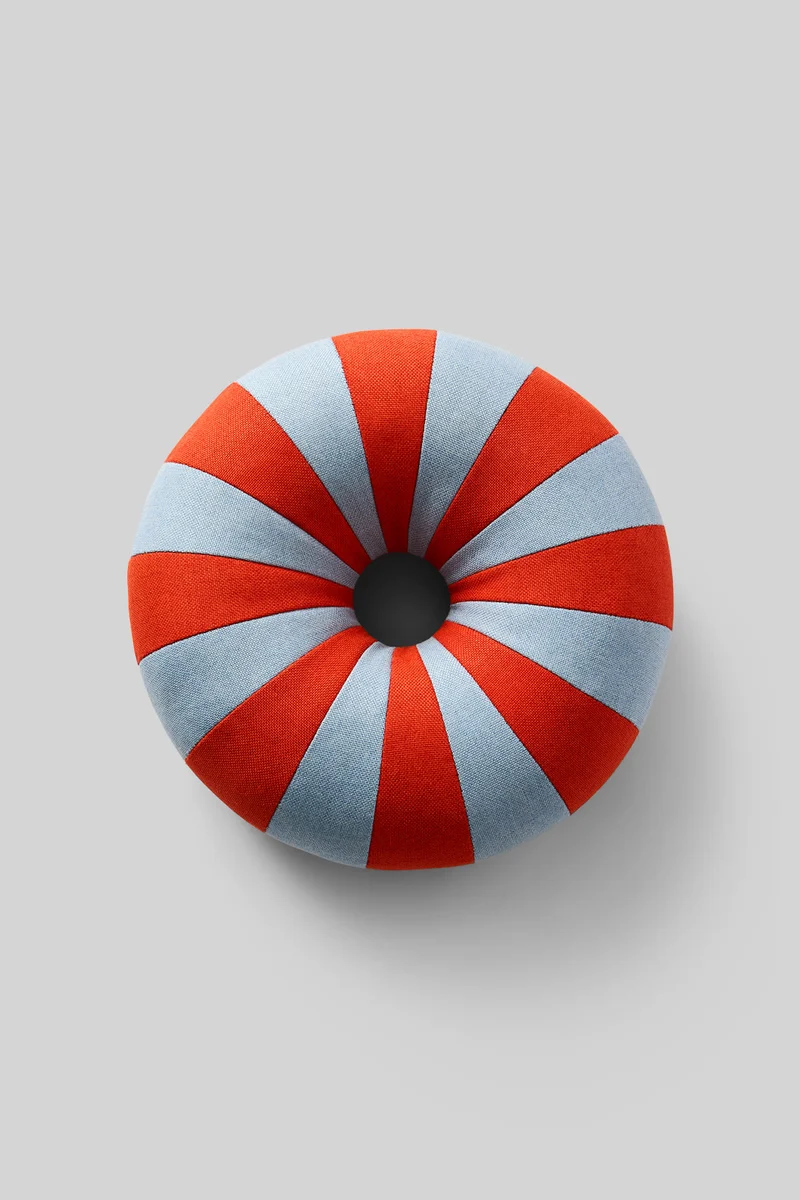 FLOAT PILLOW, BLUE/RED