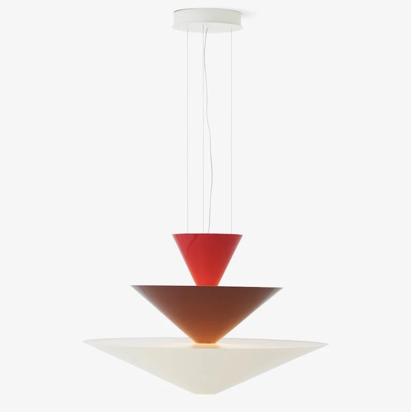 LN15 Gio Pendelleuchte Rot/Burgunderrot 92 cm - &Tradition