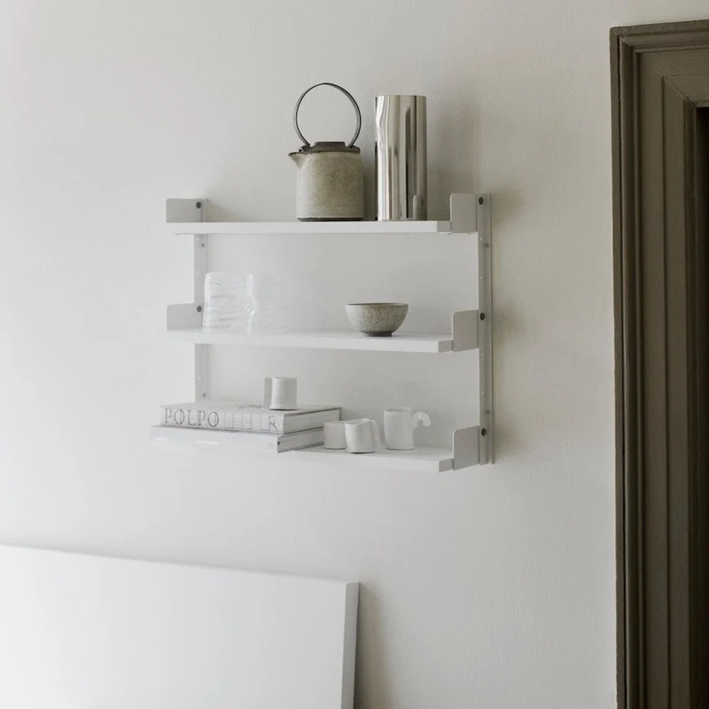 Wandregal Tea Shelf Weiss - New Works