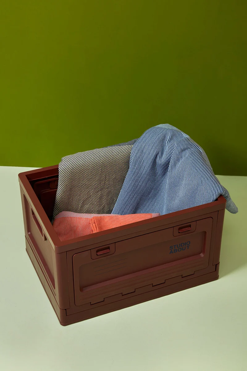 BOX, LARGE, BORDEAUX