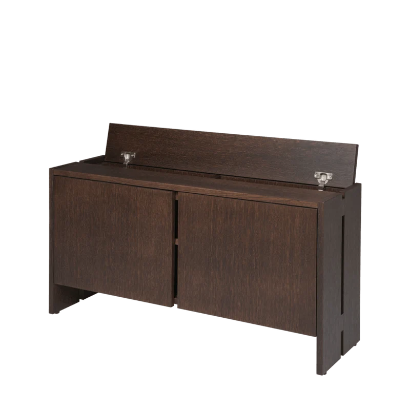 Schrank Parcel Hallway Cabinet - H50 - Dark Stained Oak - ferm LIVING
