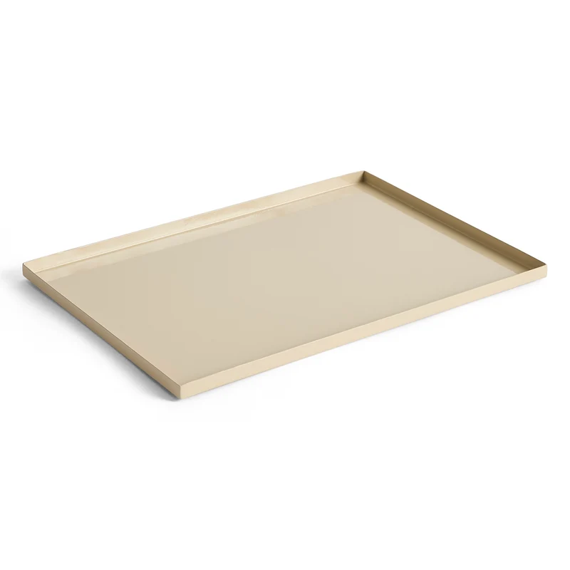 Tablett „Modular Rectangular Tray Large“ | Beige | HAY