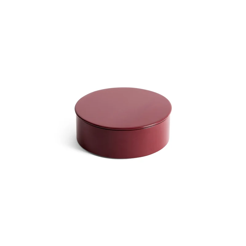 Aufbewahrungsdose „Modular Round Wide Container“ | Bordeaux | HAY