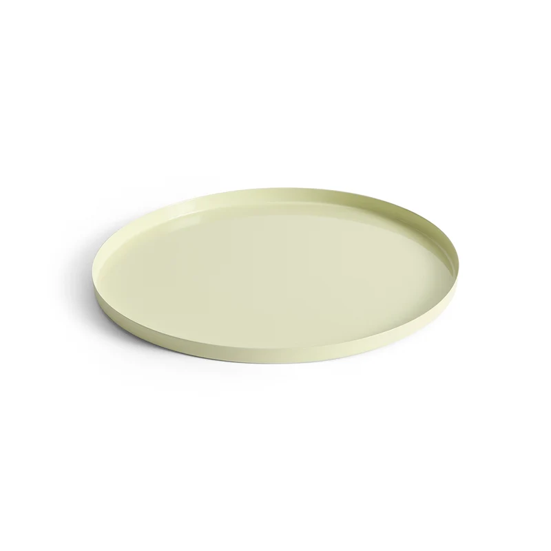 Tablett „Modular Round Tray Medium“ | Light Yellow | HAY