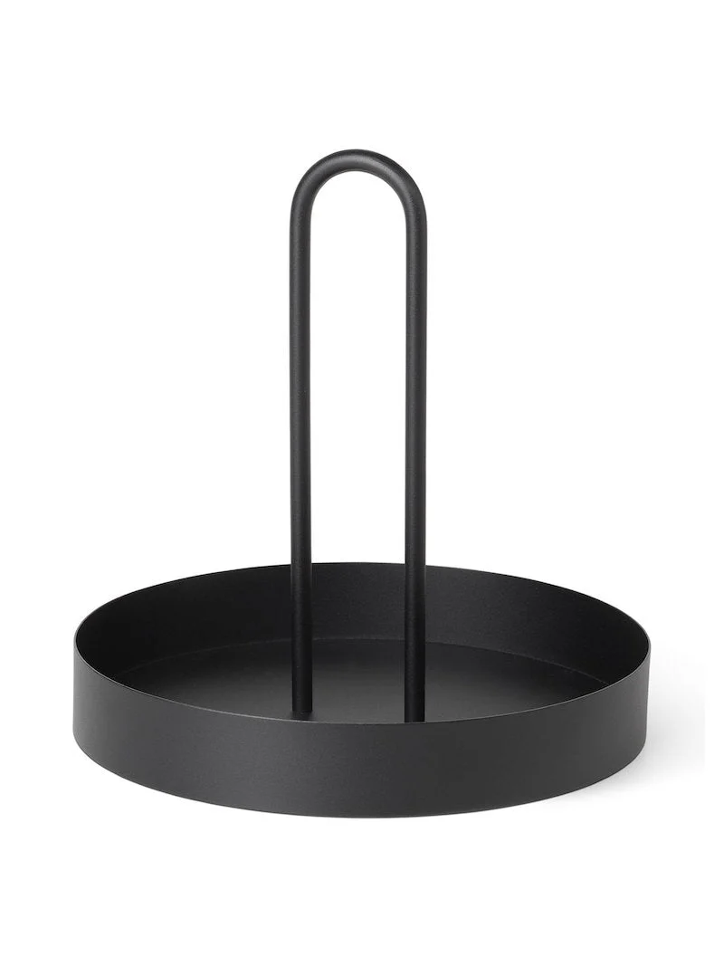 Grib Tray Schwarz - Tablett von ferm LIVING