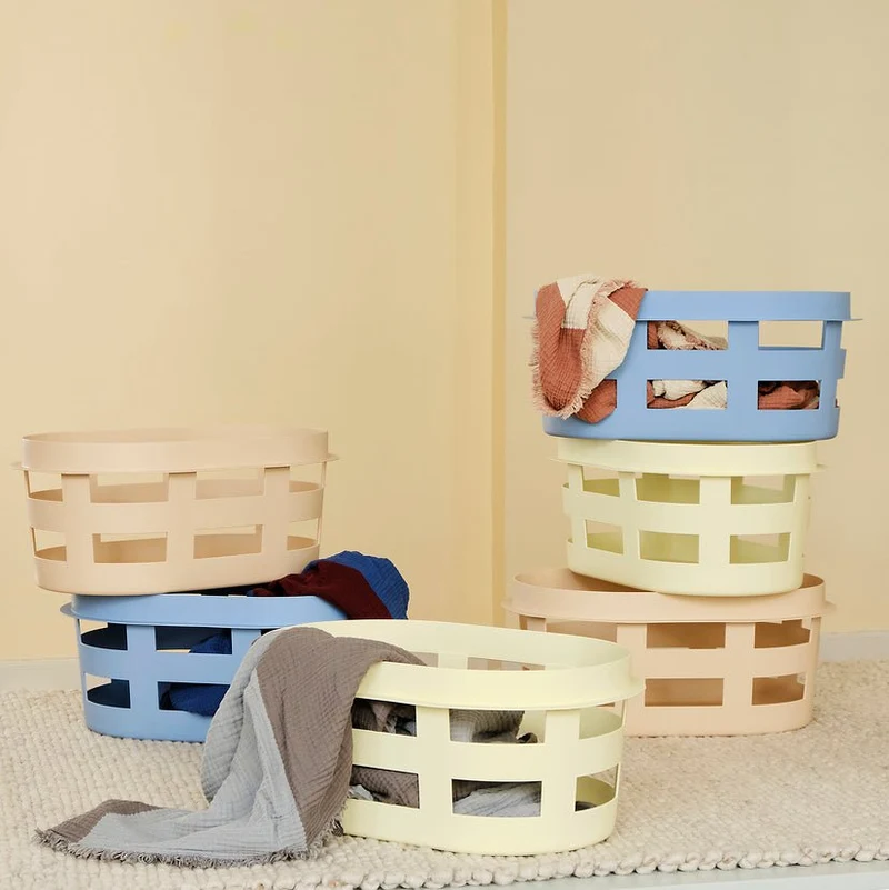 Wäschekorb Basket Light Grey - HAY
